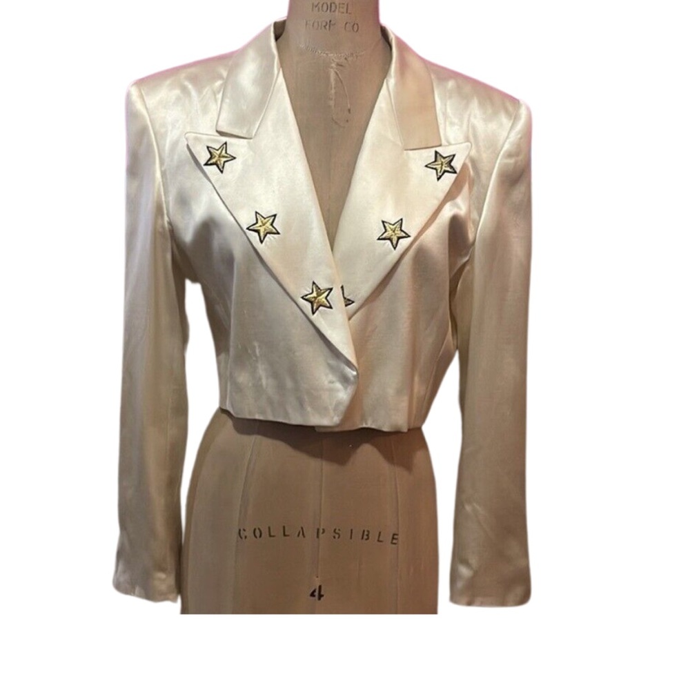 Vintage Escada silk nautical jacket